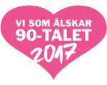 Vi som älskar 90 talet 2017 logo